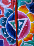 Rainbow Chakra Batik Yoga Pants