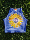 Mystic Sunflower Crop Top