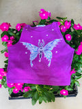 Butterfly Lady Batik Crop Top