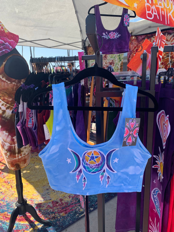 Moon of Dreams Tank Crop Top