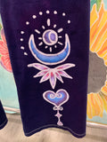 Many Moons Batik Yoga Pants