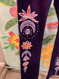 Many Moons Batik Yoga Pants