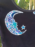 Moon & Star Long Sleeve Crop Top