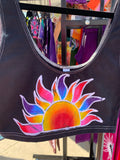 Half Moon & Sun Tank Crop Top