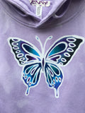Purple Butterfly Hoodie