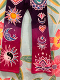 Positive Vibrations Batik Yoga Pants