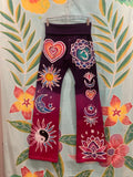 Positive Vibrations Batik Yoga Pants