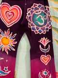 Positive Vibrations Batik Yoga Pants