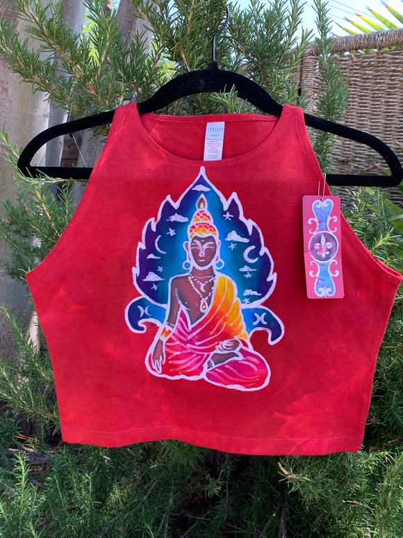 Buddha Boom Batik Crop Top
