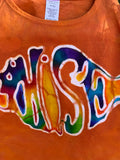 Orange Phish Crop Top