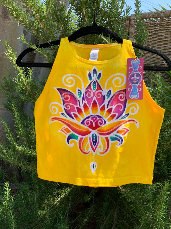 Flowering Blossom Crop Top