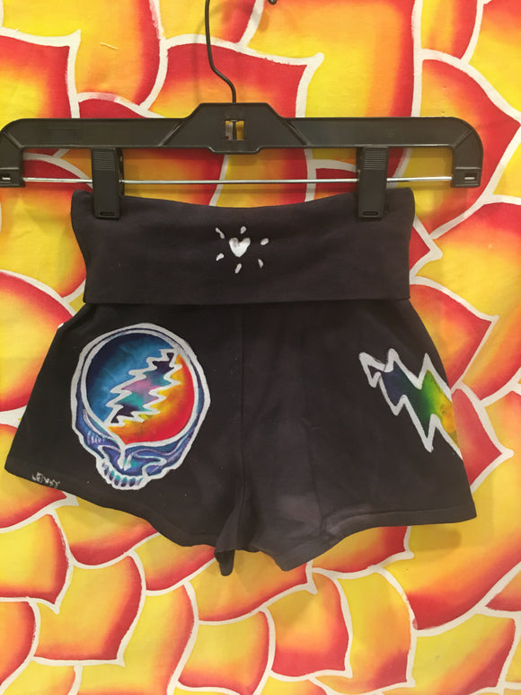 GD Fold Over Spandex Shorts