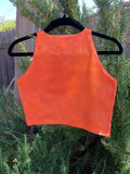 Orange Phish Crop Top