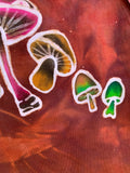 Mushroom Mania Batik Crop Top