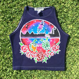 Terrapin Lake Batik Crop Top